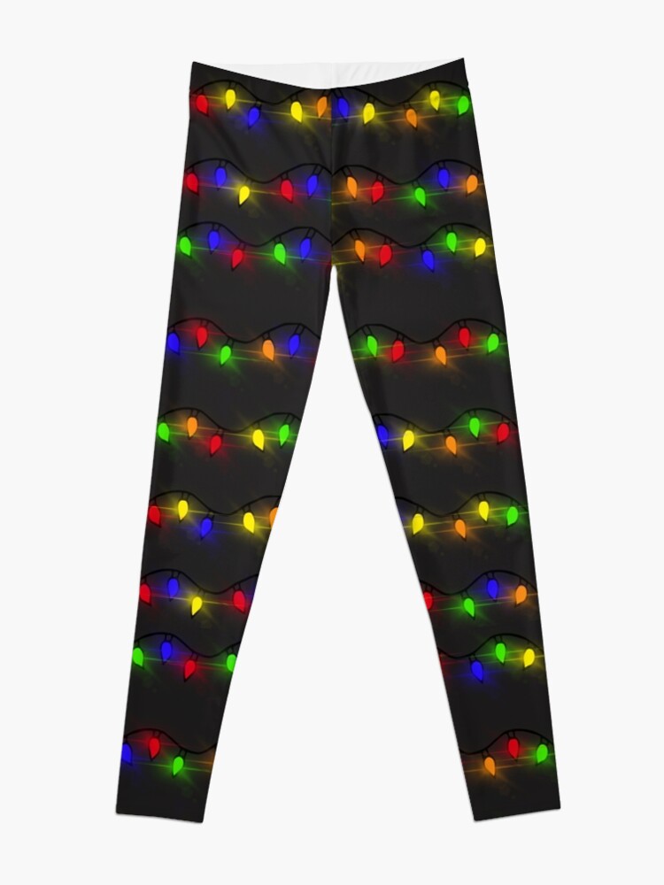 Alternate view of Twinkling Christmas Lights Leggings