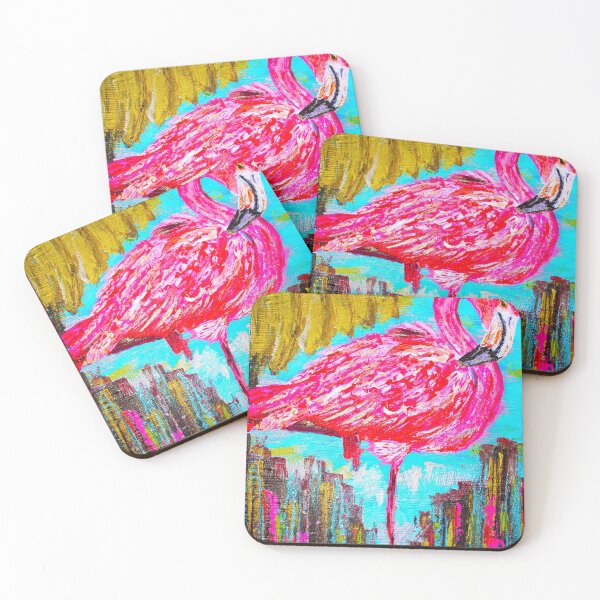 Item preview, Neon Flamingo Full Artwork designed and sold by Jespec.