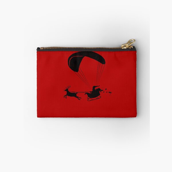 Item preview, Happy Holidays - Paragliding Sant - Textless designed and sold by wanderingfools.