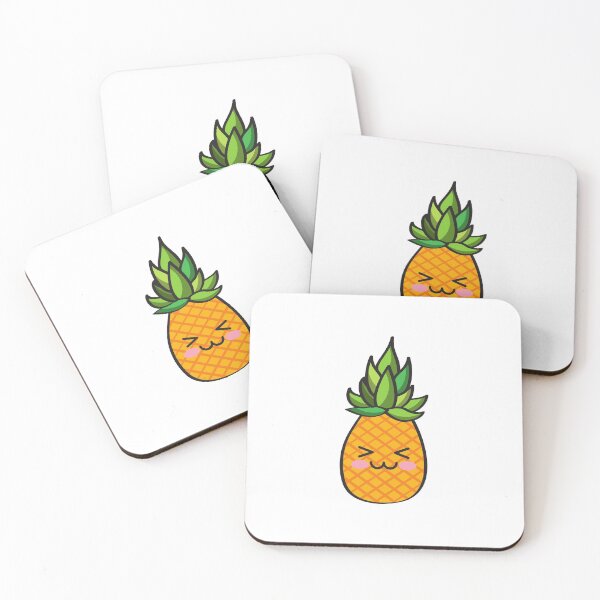 Item preview, Cute Shy Pineapple designed and sold by TextyQuotes.