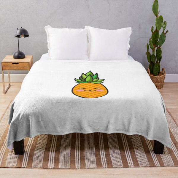Item preview, Cute Shy Pineapple designed and sold by TextyQuotes.