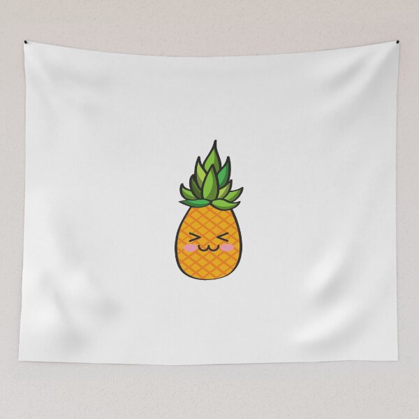Item preview, Cute Shy Pineapple designed and sold by TextyQuotes.