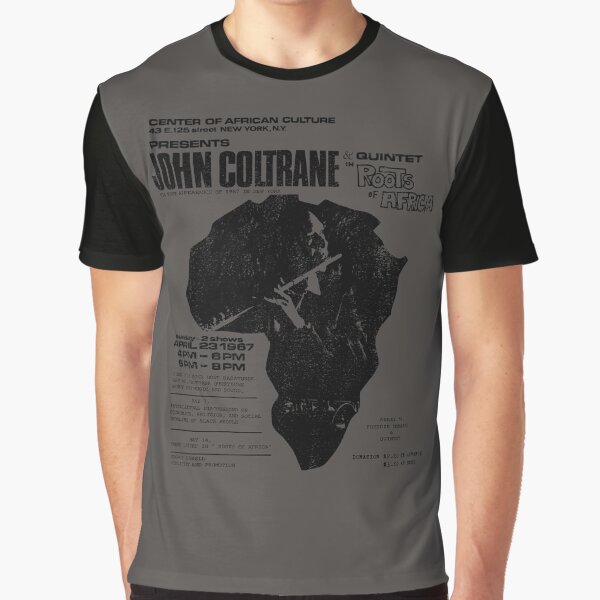 Coltrane - Roots of Africa (distressed design) Graphic T-Shirt