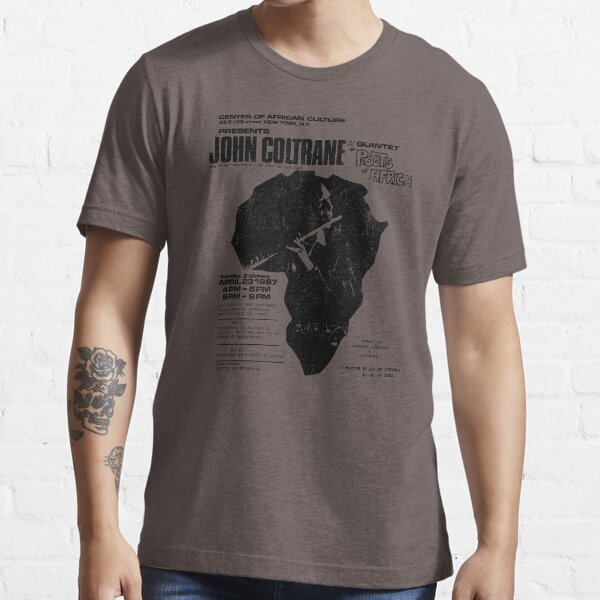 Coltrane - Roots of Africa (distressed design) Essential T-Shirt