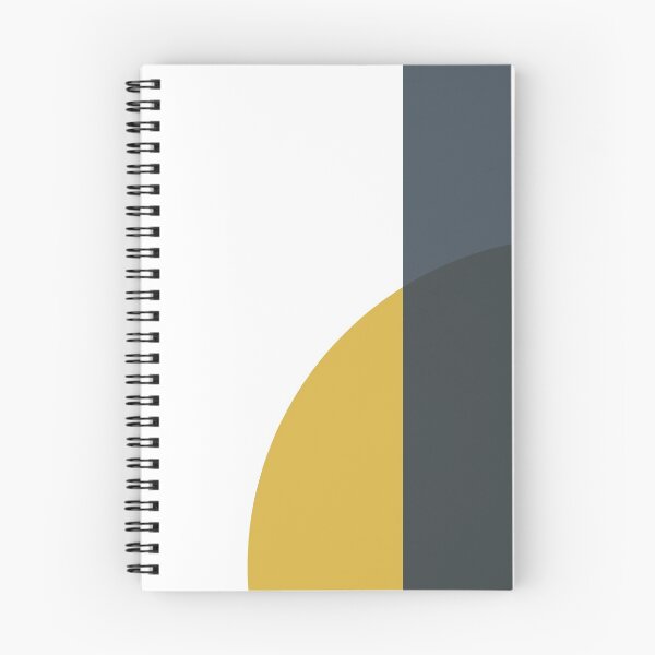 Artikelvorschau, Abstrakter geometrischer Minimalist 2 Marineblau, helles Senfgelb und Weiß entworfen und verkauft von kierkegaard.