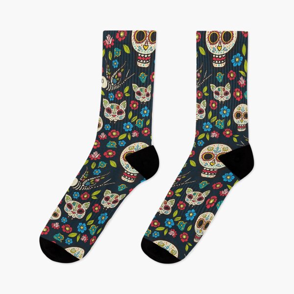 Item preview, Sugar Skulls Pattern designed and sold by Alli Well.