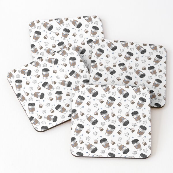 Item preview, Tea To Go Pattern  designed and sold by Graphite's Echo.