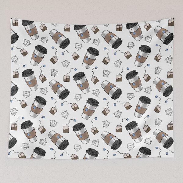 Item preview, Tea To Go Pattern  designed and sold by Graphite's Echo.