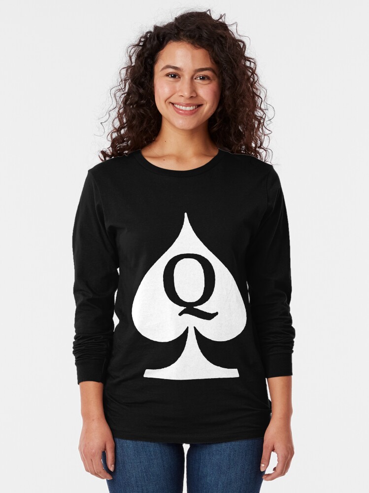 "Queen Of Spades Letter Q Deck Of Cards Poker Symbol ...