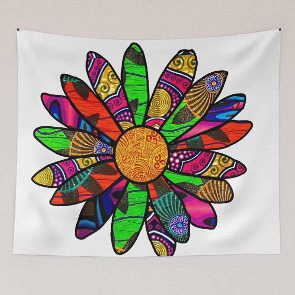 Item preview, Spunky Retro Flower designed and sold by artbyomega.