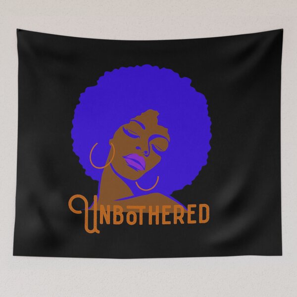 Item preview, Unbothered Vintage Afro Queen designed and sold by blackartmatters.