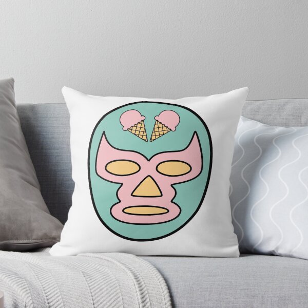 Item preview, Ice Cream Luchador Mask designed and sold by fearcity.