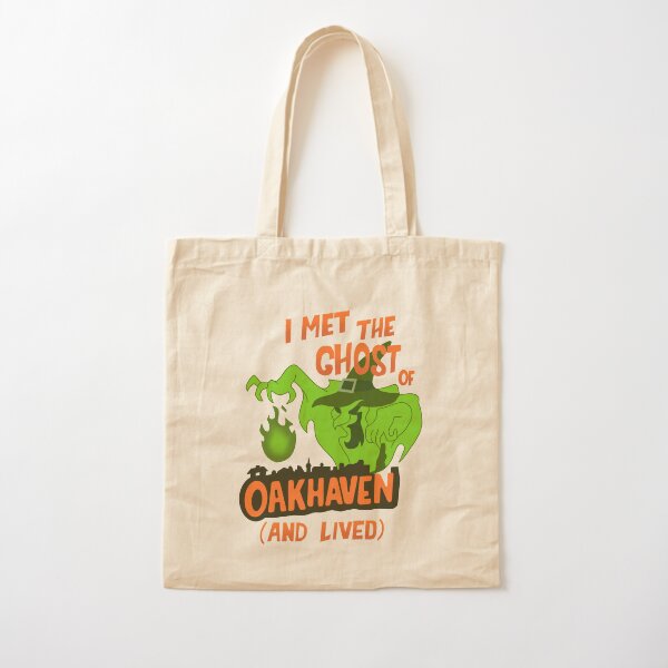 Witch's Ghost Cotton Tote Bag