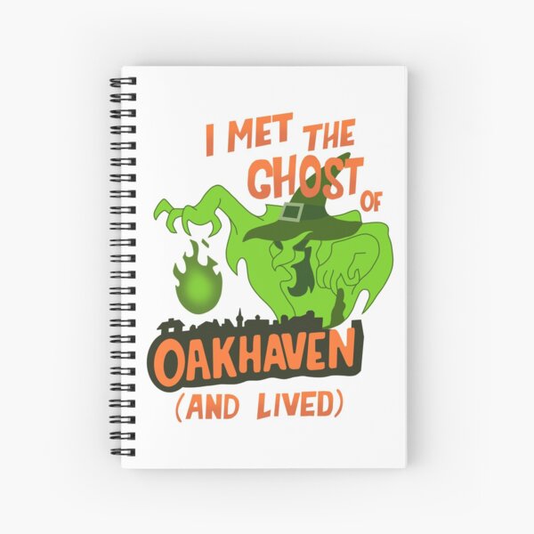 Witch's Ghost Spiral Notebook