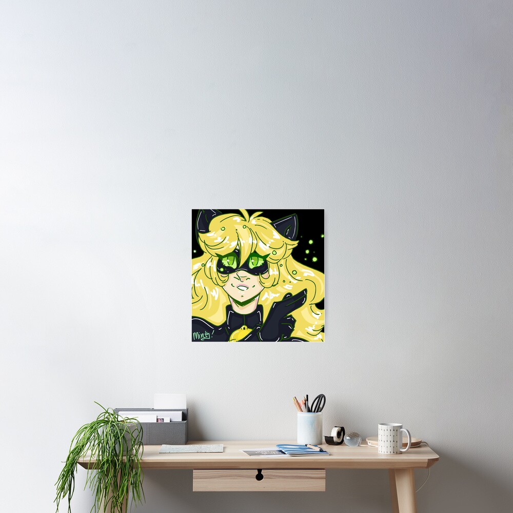 Femme Chat Noir Poster By Mintyleef Redbubble Femme Chat Noir Poster By Mintyleef Redbubble