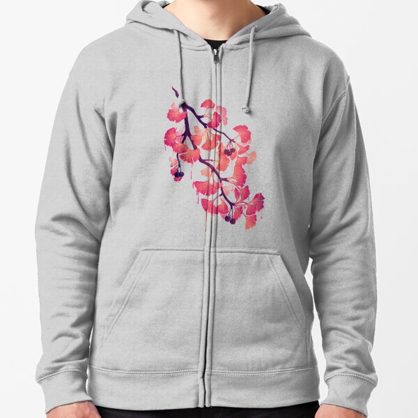 O Ginkgo Zipped Hoodie