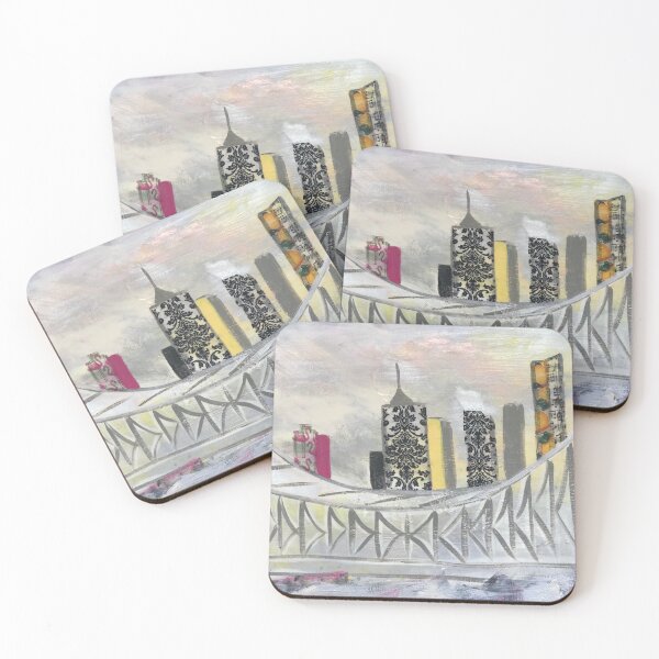 Item preview, Brisbane City designed and sold by Nicky Foster Art.