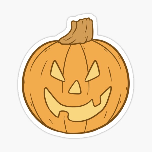 Jack-o-Lantern Sticker