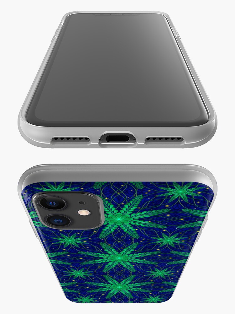 Alternate view of Web of Leaves and Light iPhone Case & Cover