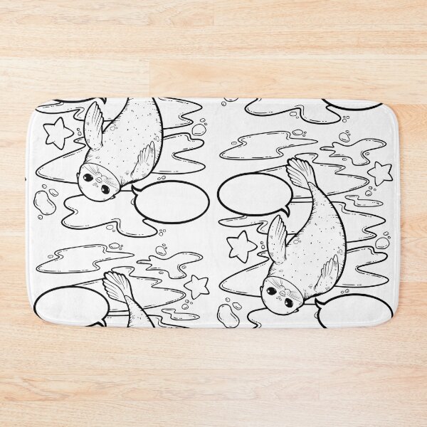 Item preview, Cute Couch Potato Seals designed and sold by ZaryaKiqo.