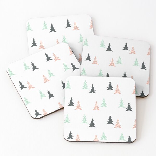 Item preview, Coniferous Pine Tree Pattern designed and sold by TextyQuotes.