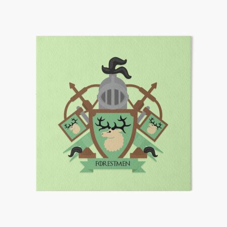 Item preview, Heraldry: Forestmen 1987 designed and sold by design-jobber.