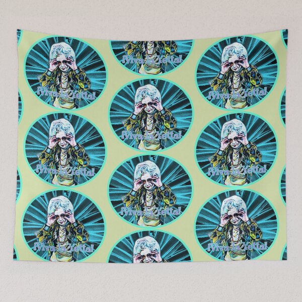 Item preview, ¡Viva la Yetta! Blue  designed and sold by NeverNanashi.