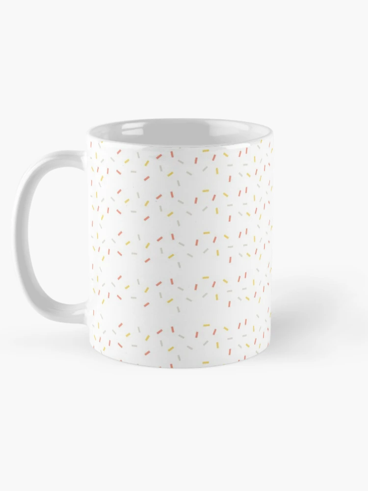 Thumbnail 5 of 6, Coffee Mug, Sprinkle Particles Pattern designed and sold by TextyQuotes.