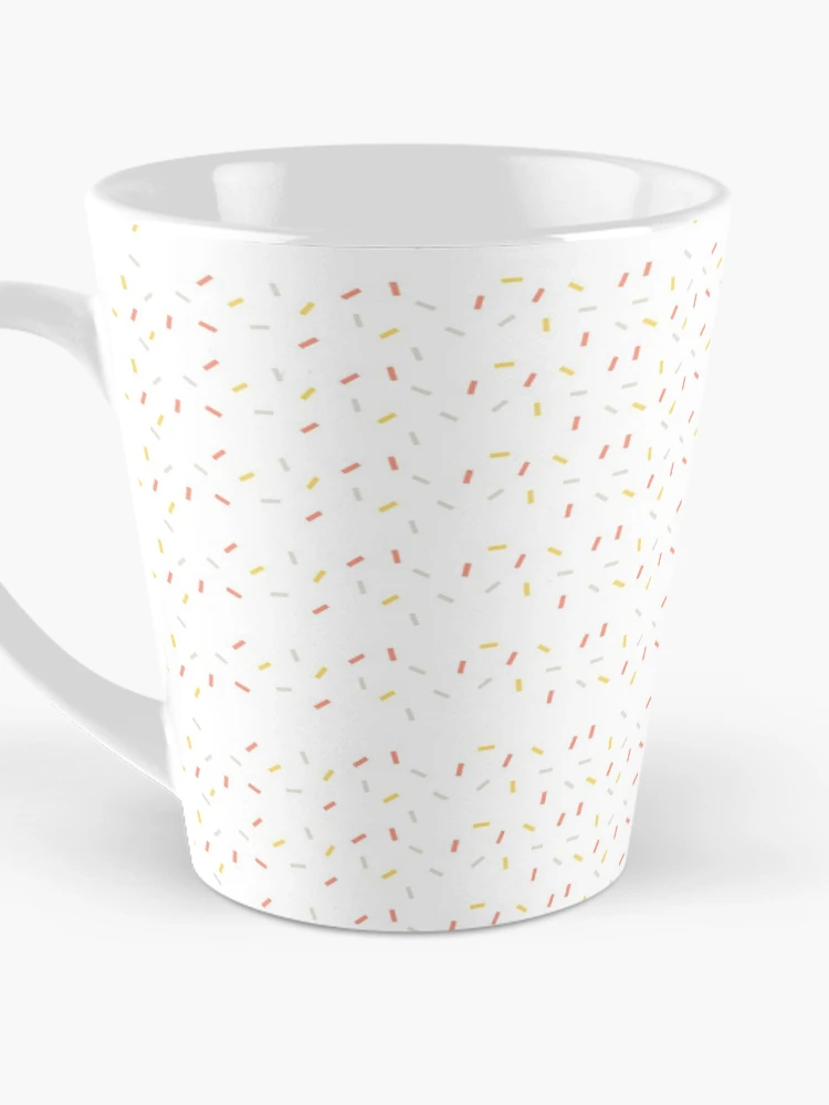 Thumbnail 3 of 4, Coffee Mug, Sprinkle Particles Pattern designed and sold by TextyQuotes.