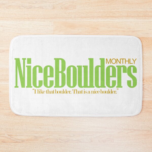 Item preview, Nice Boulders Monthly designed and sold by AstroRisq.