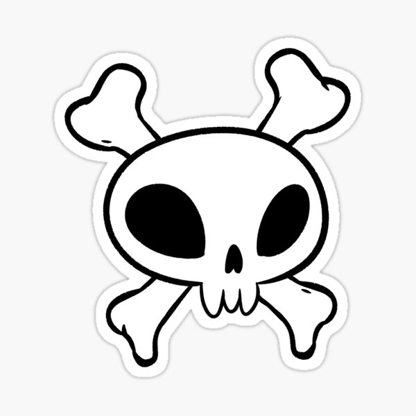 Skully Sticker