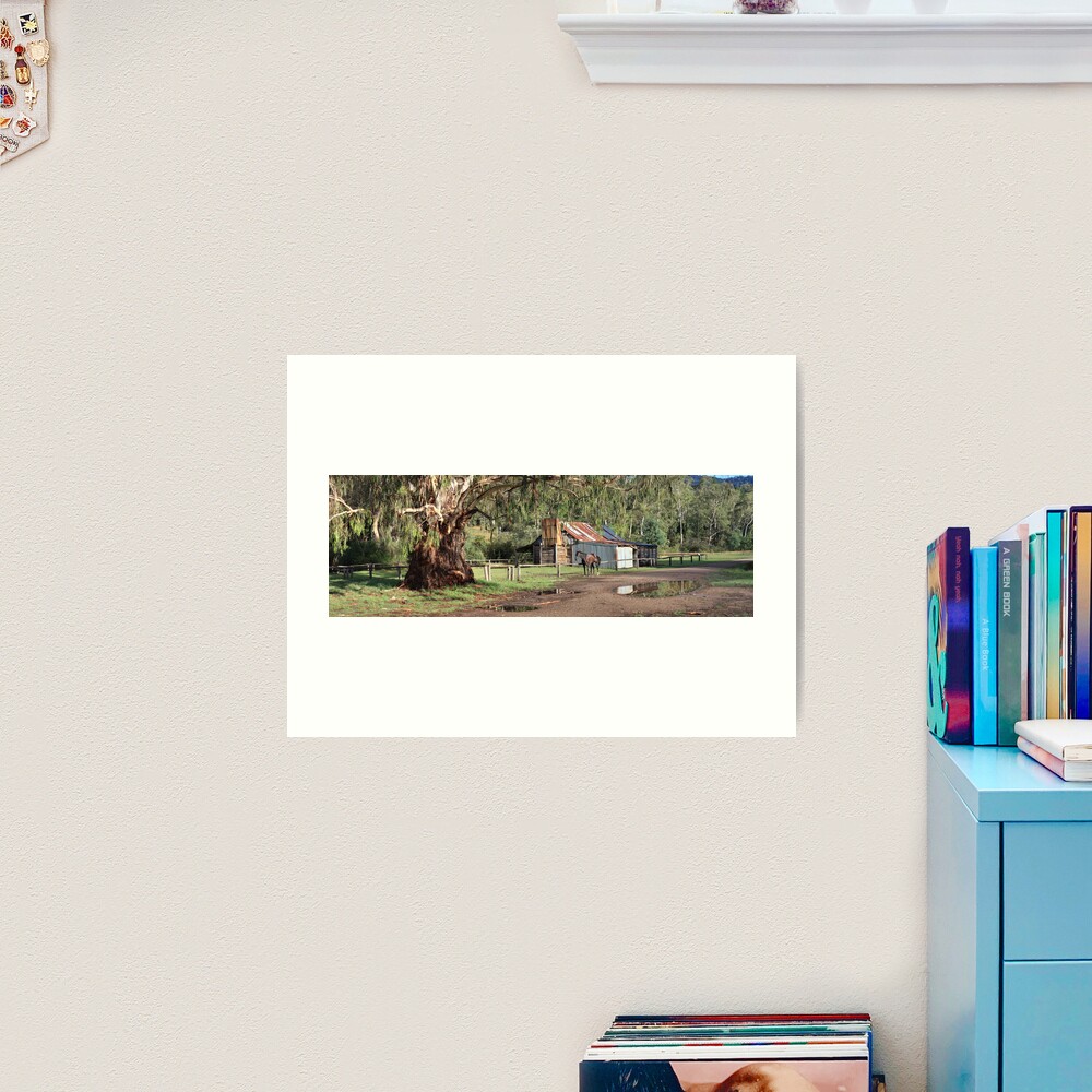 Frys Hut, Howqua Hills, Australia Art Print