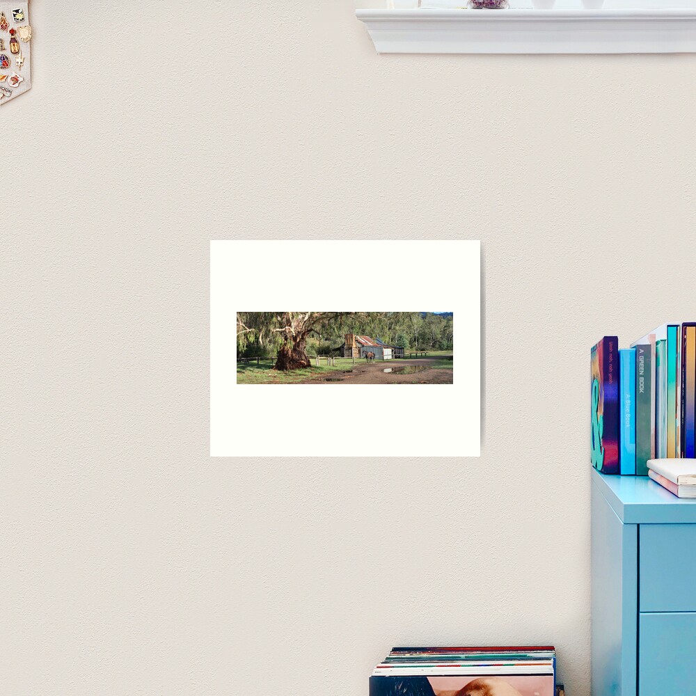 Frys Hut, Howqua Hills, Australia Art Print