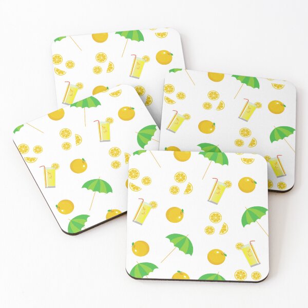 Item preview, Fruit Umbrella Juice Beach Pattern designed and sold by TextyQuotes.
