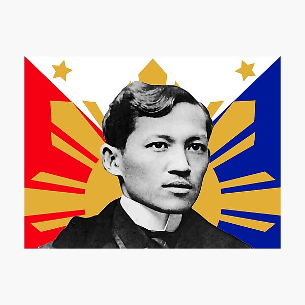 Rizal Flag Photographic Print