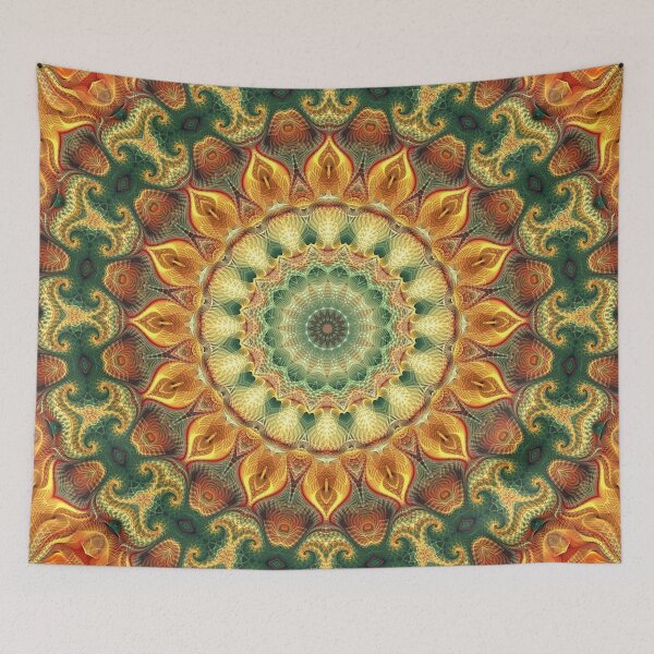 Item preview, Flower Of Life Mandala (Sunflower Field) designed and sold by Mandala Of Life.