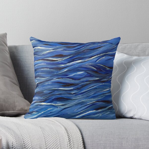 Sea 5 Throw Pillow