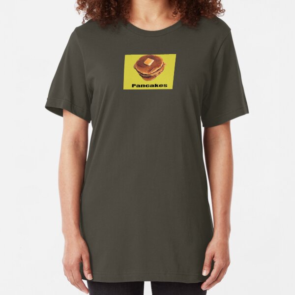 Raising Hope Pancakes Slim Fit T-Shirt