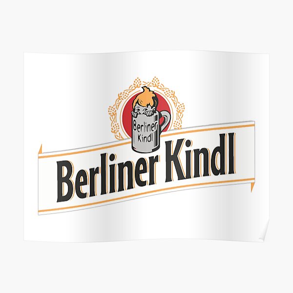 berliner kindl Poster