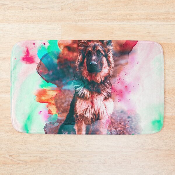 Item preview, German Shepherd Painting designed and sold by artworkbyrihen.