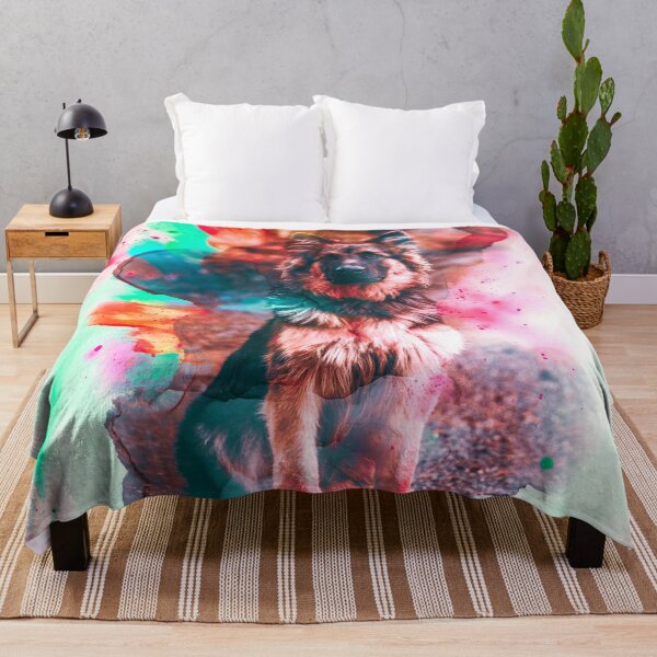 Item preview, German Shepherd Painting designed and sold by artworkbyrihen.