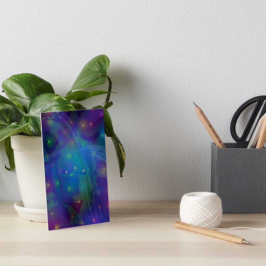 Vista previa del artículo con la obra «Lámina rígida», diseñado y vendido por InfinitePathArt.