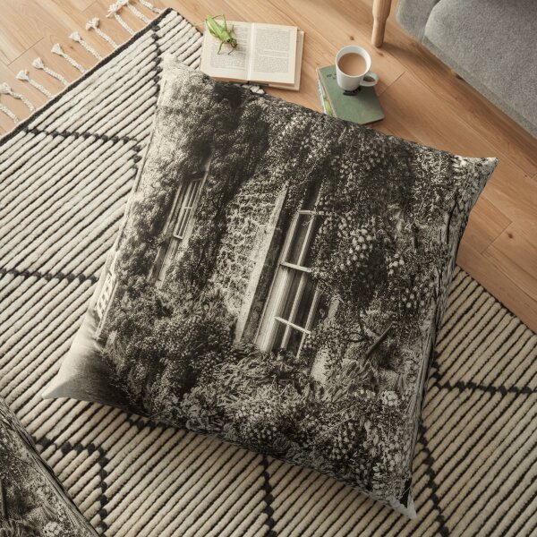 The Wisteria Window Floor Pillow