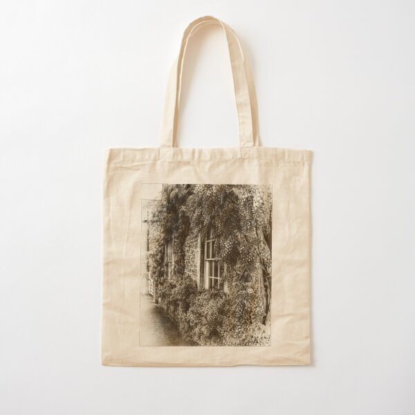 The Wisteria Window Cotton Tote Bag