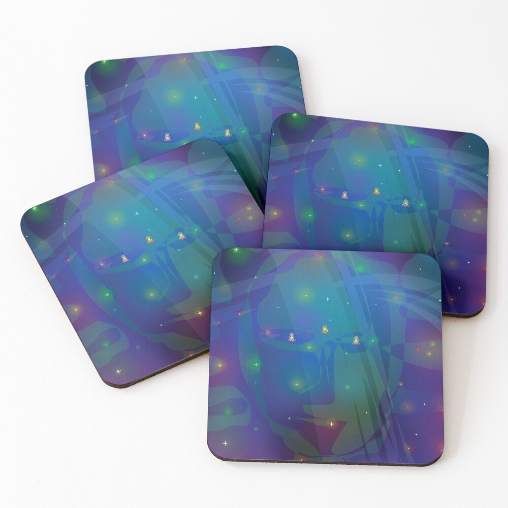 Item preview, Coasters (Set of 4) designed and sold by InfinitePathArt.