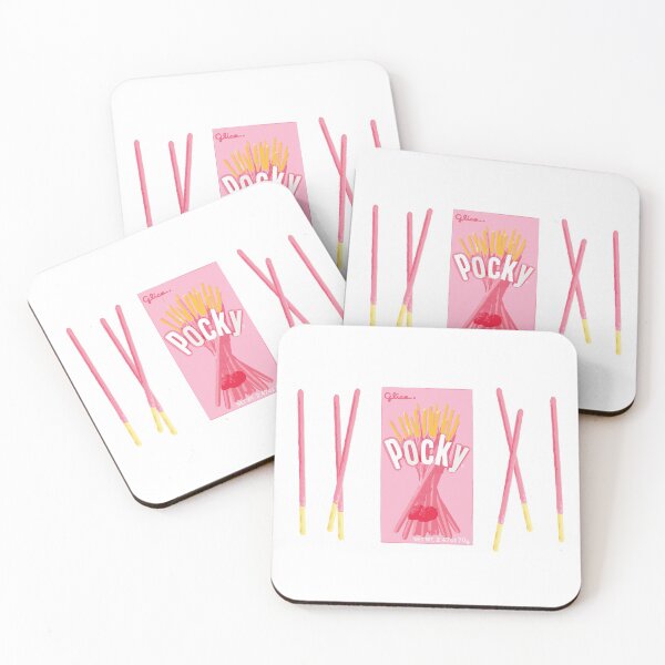 Item preview, Pink Pocky Sticker Set designed and sold by yawnni.