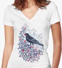 Mit dir schmelzen Shirt mit V-Ausschnitt
