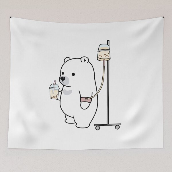 Item preview, Boba Bear Loves Boba Too Much! designed and sold by SirBobalot.