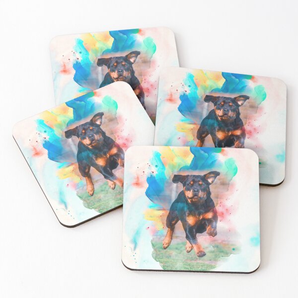 Item preview, Rottweiler Painting designed and sold by artworkbyrihen.