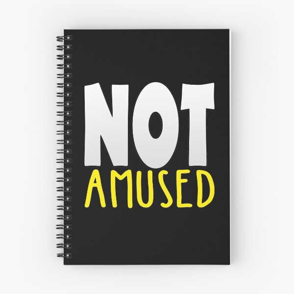 Item preview, Not Amused designed and sold by SassyClassyMe.